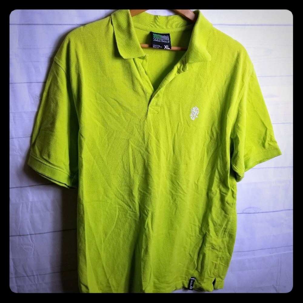 Neon Green Polo